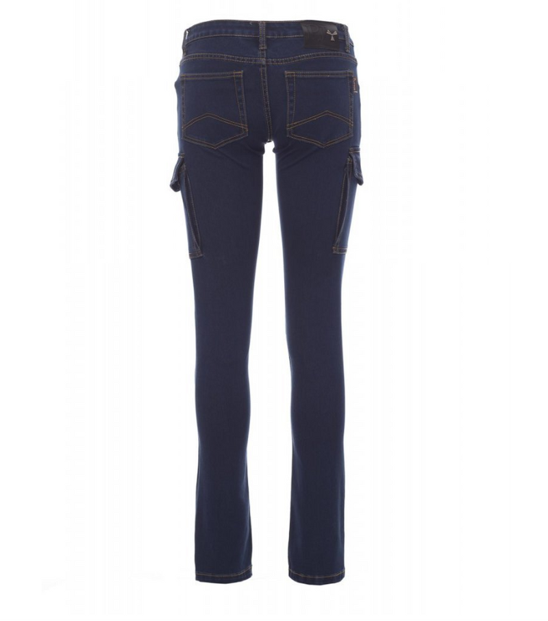 Carica immagine in Galleria Viewer, Pantalone Jeans Donna Stretch Multitasche Slim Payper Hummer Lady
