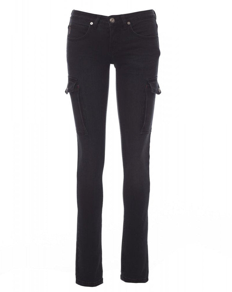 Carica immagine in Galleria Viewer, Pantalone Jeans Donna Stretch Multitasche Slim Payper Hummer Lady
