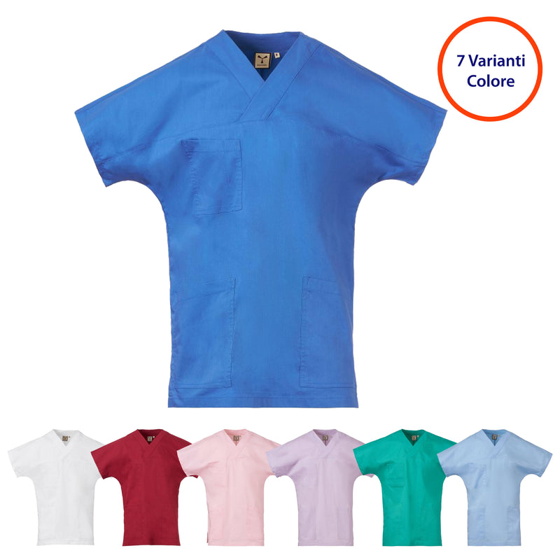 Carica immagine in Galleria Viewer, Casacca Uomo Stretch Sanitaria Manica Corta Personalizzabile Payper Intact