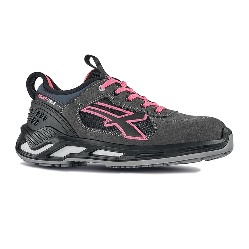 Carica immagine in Galleria Viewer, Scarpe antinfortunistiche basse leggere traspiranti donna S1PS U-Power Kate