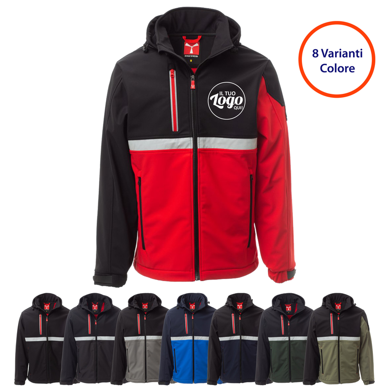 Carica immagine in Galleria Viewer, Kit Payper Next 2Way Pro 4 Pezzi Personalizzato – Giubbotto o Gilet, T-Shirt, Felpa e Pantalone