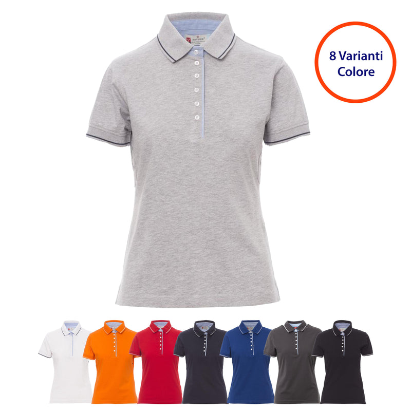 Carica immagine in Galleria Viewer, Polo Donna Sfiancata Fashion Oxford Payper Leeds