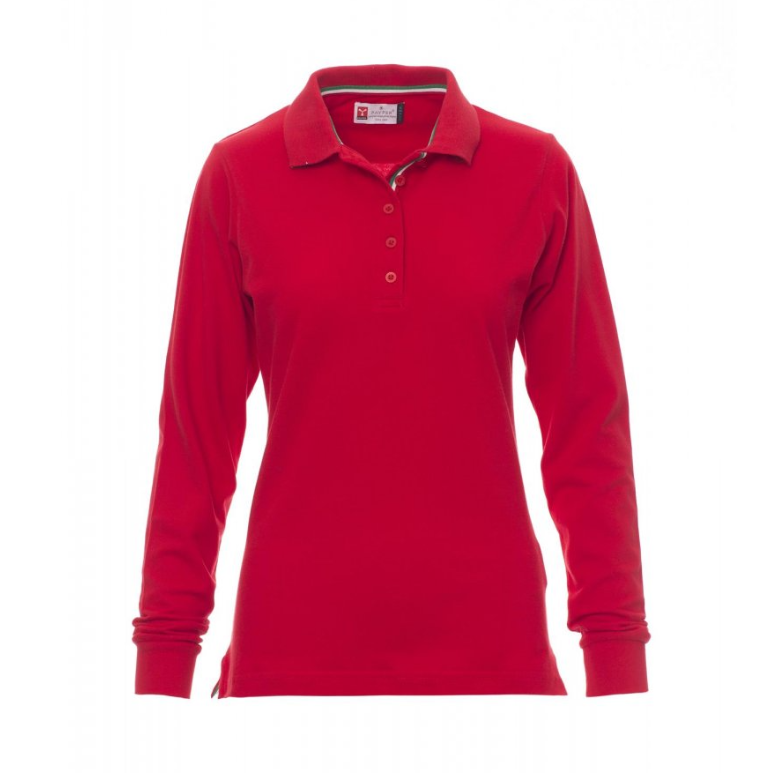 Carica immagine in Galleria Viewer, Polo Donna Manica Lunga Payper Long Nation Lady
