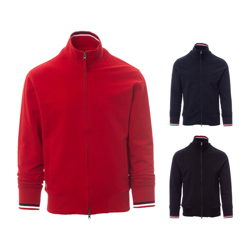 Carica immagine in Galleria Viewer, Felpa Zip Intera Cotone Stretch French Terry Payper Maverick 2.0