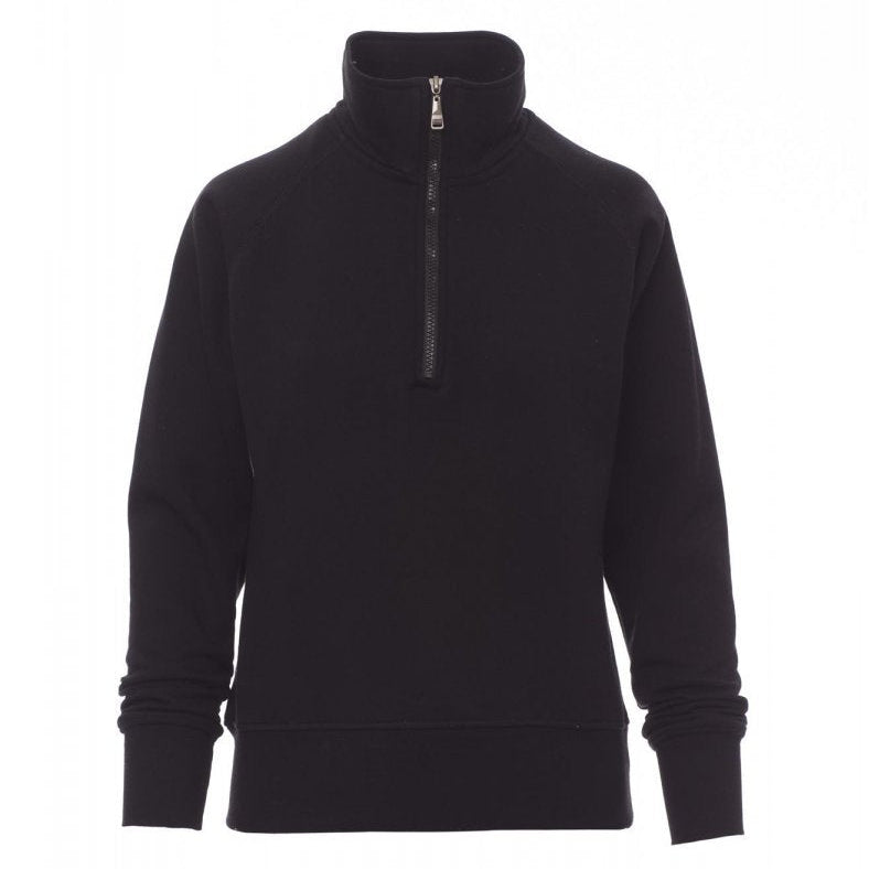 Carica immagine in Galleria Viewer, Felpa Donna Maniche Raglan Mezza Zip Payper Miami+ Lady