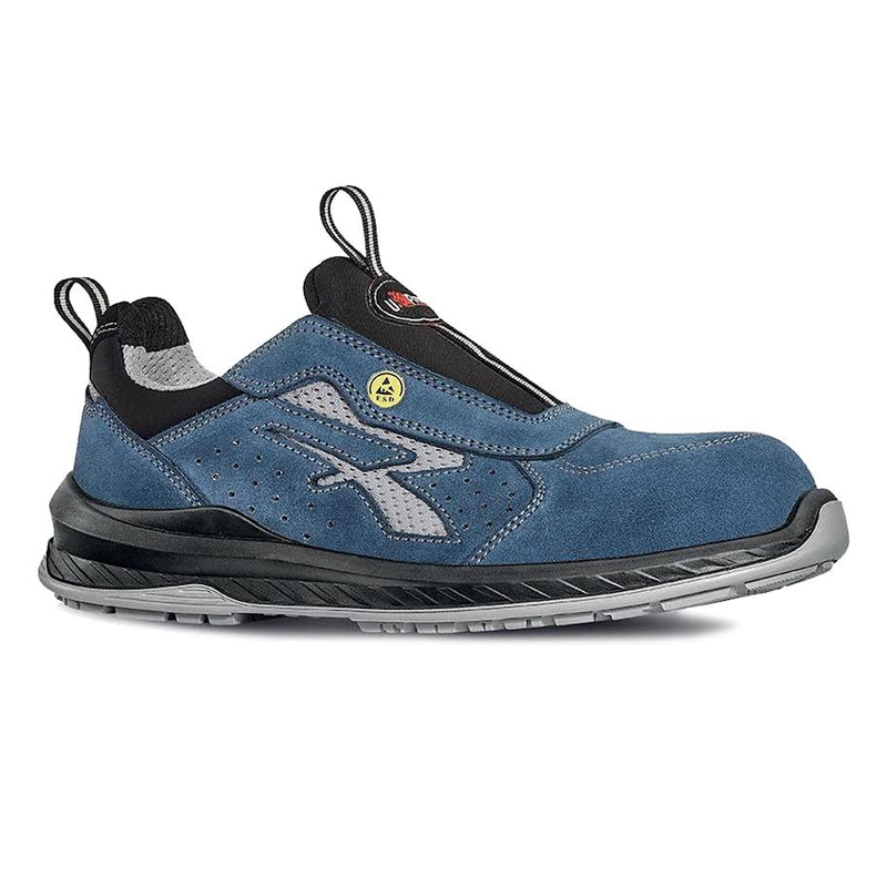 Carica immagine in Galleria Viewer, Scarpe antinfortunistiche basse leggere traspiranti senza lacci metal free S1PS U-Power Mistral