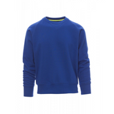 Felpa da Uomo Girocollo TAGLIA-L in Cotone da Lavoro Sport Payper Mistral+ Personalizzabile Blu Royal Outlet