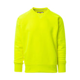 Felpa da Uomo Girocollo TAGLIA-L in Cotone da Lavoro Sport Payper Mistral+ Personalizzabile Giallo Fluo Outlet