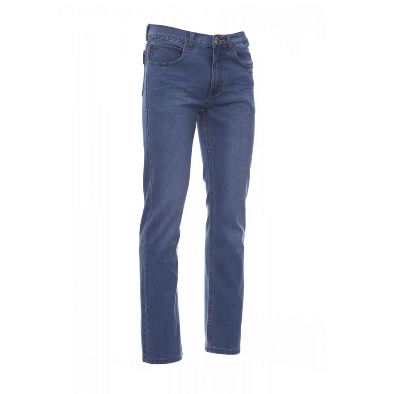 Carica immagine in Galleria Viewer, Pantaloni Jeans TAGLIA-50 Multitasche Stretch Uomo in Denim Payper Mustang Light Blue Outlet