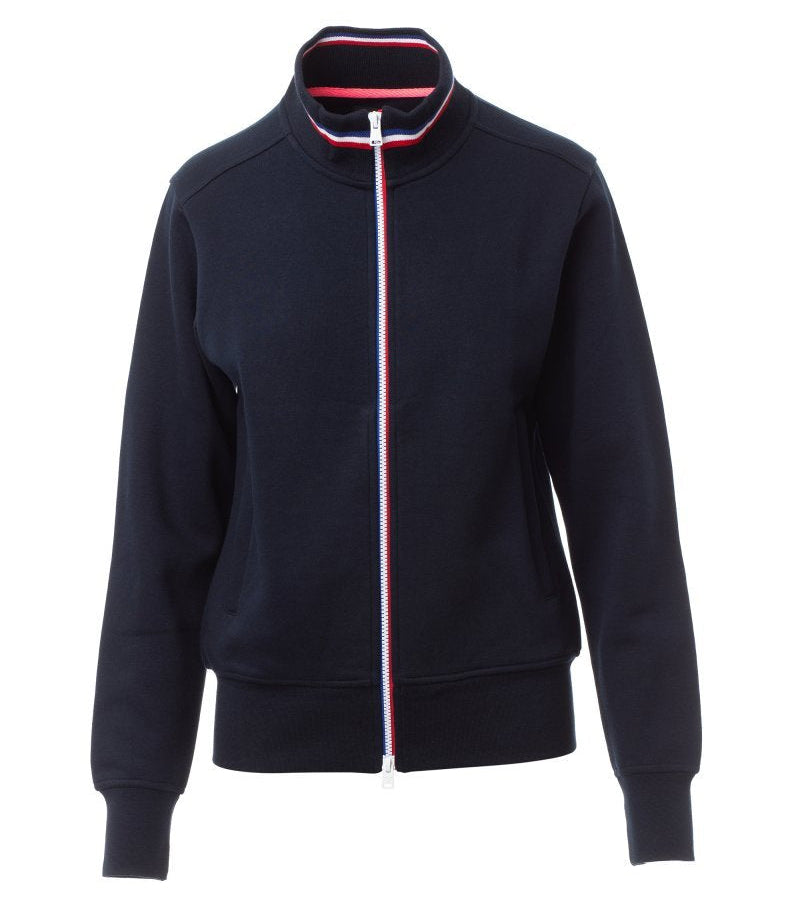 Carica immagine in Galleria Viewer, Felpa Donna Zip Intera Tricolore Payper Nazionale Lady