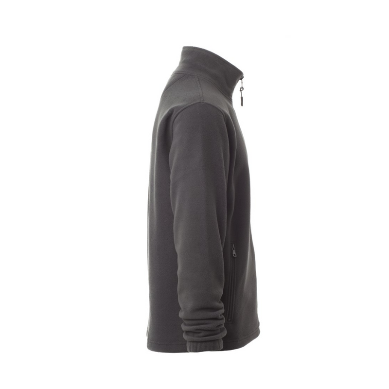 Carica immagine in Galleria Viewer, Felpa in Pile da Uomo TAGLIA-5XL con Zip Intera Tasche Payper Nepal Antracite Outlet