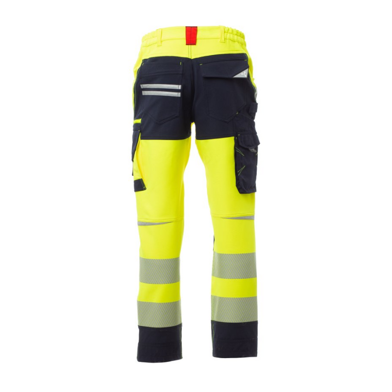 Carica immagine in Galleria Viewer, Pantaloni da Lavoro Alta Visibilità 4 Way Stretch Payper Next 4W HI-VI