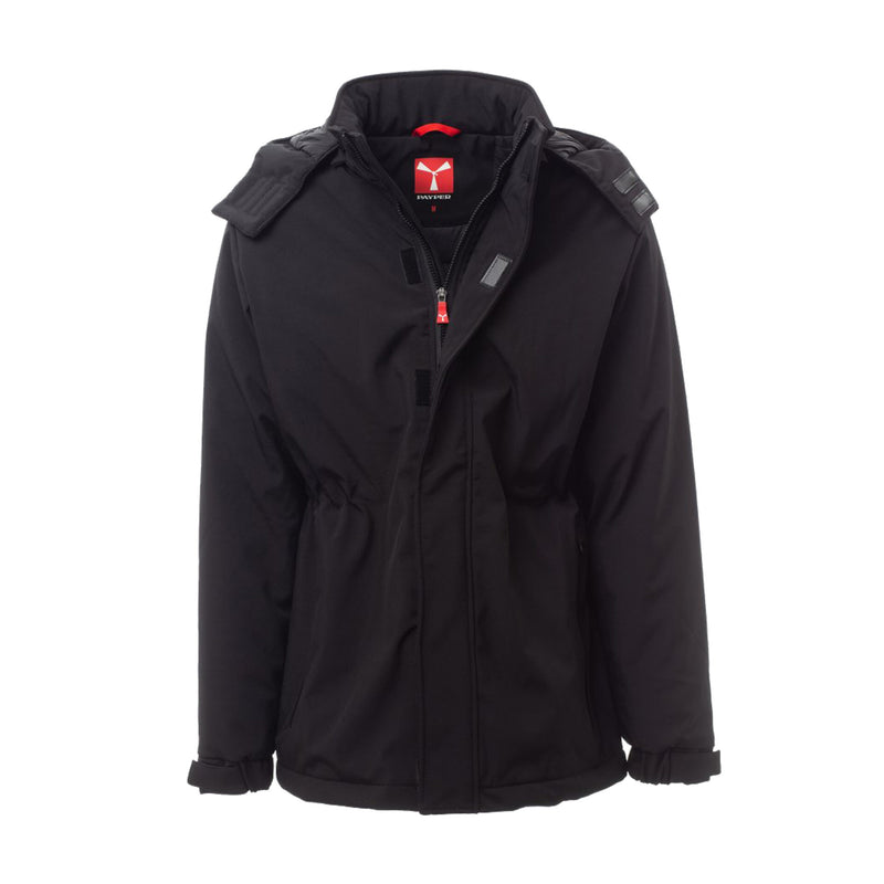 Carica immagine in Galleria Viewer, Giubbotto Uomo Invernale Soft Shell da Uomo con Cappuccio Payper Nordet Personalizzabile