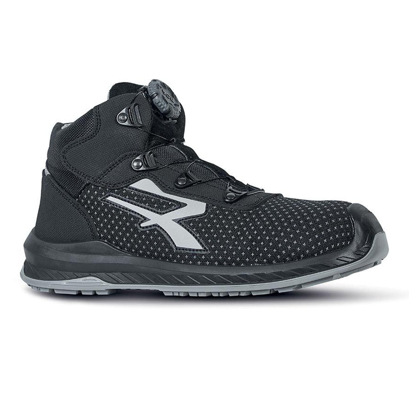 Carica immagine in Galleria Viewer, Scarpe Antinfortunistiche Alte Metal Free U-Power Panama S3S ESD Chisura BOA®
