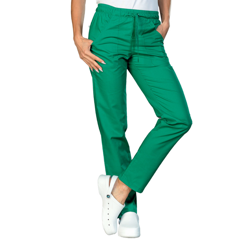Carica immagine in Galleria Viewer, Pantalone Sanitario Unisex da Lavoro con Laccio Elastico Isacco