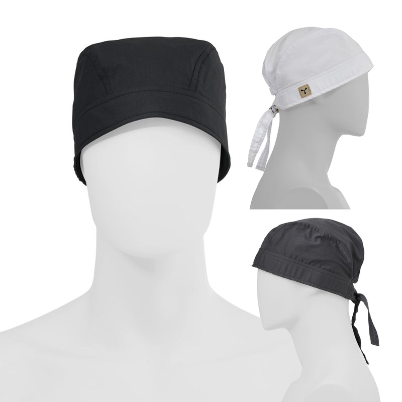 Carica immagine in Galleria Viewer, Bandana chef traspirante regolabile con lacci Unisex Taglia Unica Personalizzabile Payper Paprika