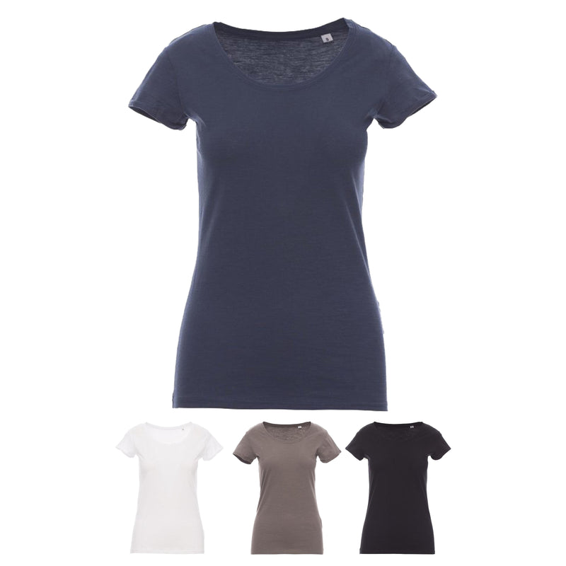 Carica immagine in Galleria Viewer, T-Shirt Donna Manica Corta Girocollo Casual Payper Party Lady
