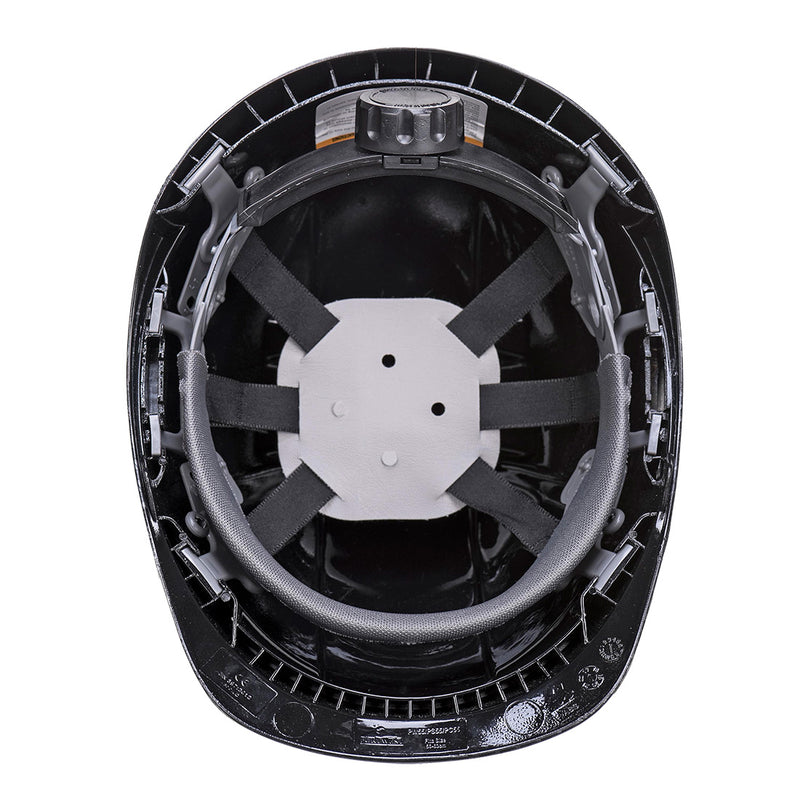 Carica immagine in Galleria Viewer, Elmetto Portwest PC55 Carbon Look Ventilato con Rotella EN397