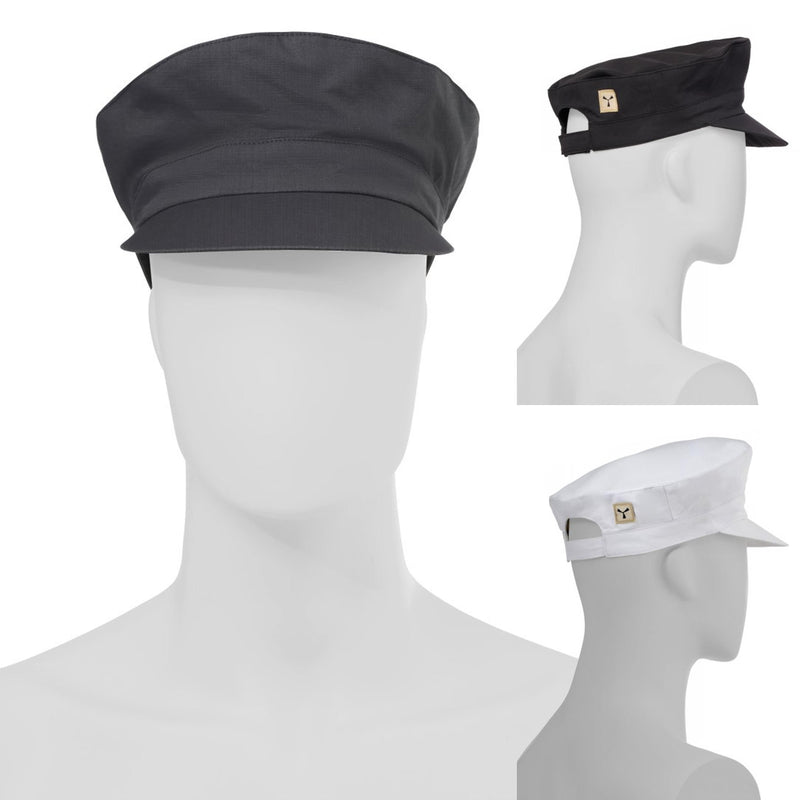 Carica immagine in Galleria Viewer, Berretto chef con visiera traspirante regolabile Unisex Taglia Unica Personalizzabile Payper Pepper