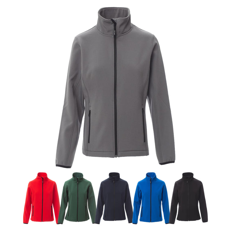 Carica immagine in Galleria Viewer, Giubbotto Soft-Shell Donna Impermeabile Antivento Payper Perth Lady