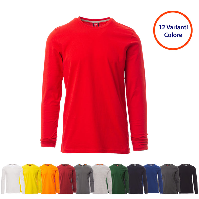 Carica immagine in Galleria Viewer, T-Shirt Uomo Manica Lunga Payper Pinenta