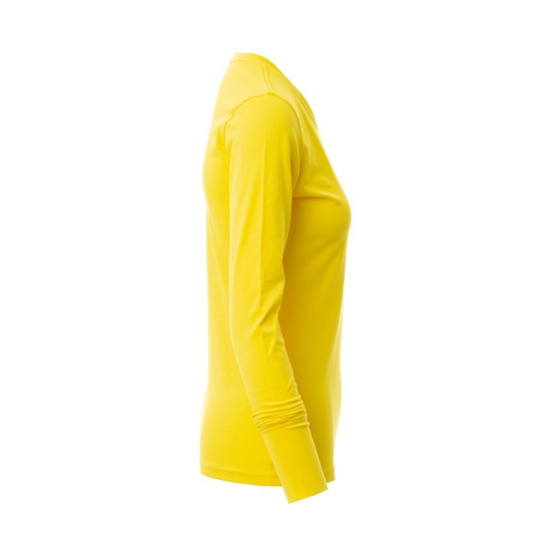 Carica immagine in Galleria Viewer, T-Shirt Donna TAGLIA-M Manica Lunga Personalizzabile Payper Pineta Lady Giallo Outlet
