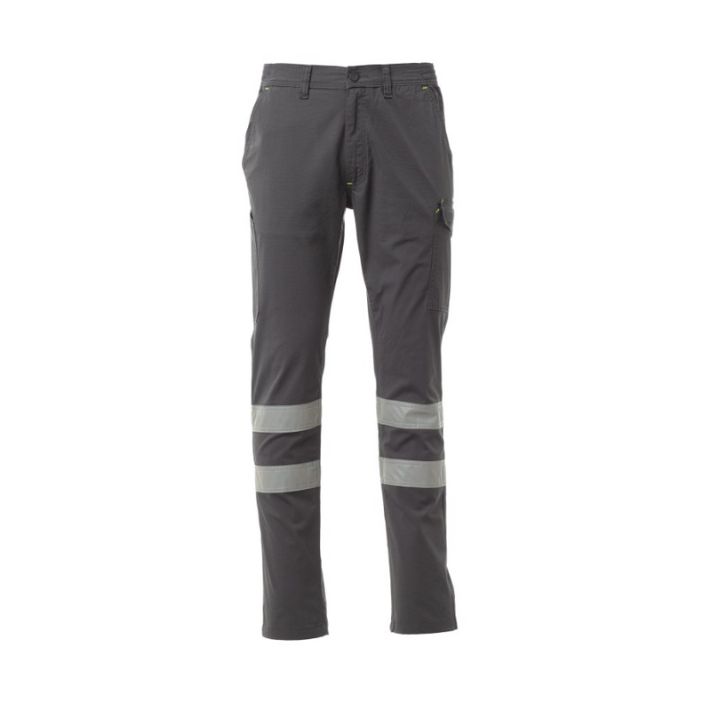 Carica immagine in Galleria Viewer, Pantalone da Lavoro Estivo Stretch con Bande Rifrangenti Payper Power Stretch Summer Reflex