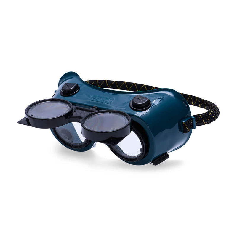 Carica immagine in Galleria Viewer, Occhiali a Maschera Saldatura Tonalità 5 con Lenti Flip-Up Portwest PW60 Gas Welding