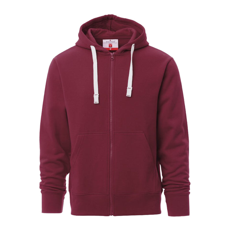 Carica immagine in Galleria Viewer, Felpa da Uomo con cappuccio Zip Intera e tasche Invernale Payper Portland in Cotone Lavoro Sport Personalizzata