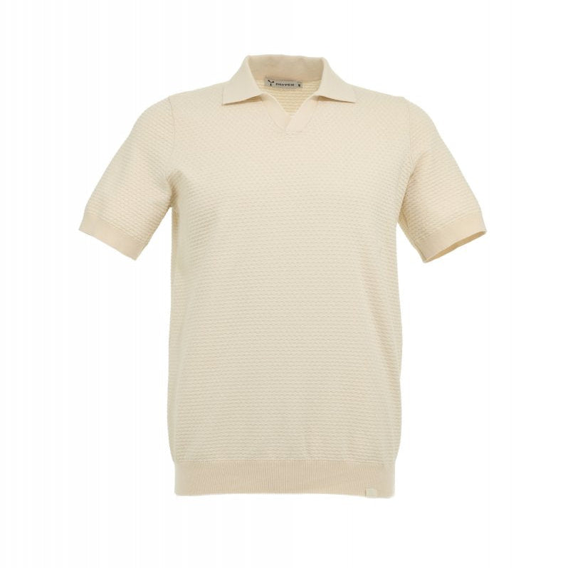 Carica immagine in Galleria Viewer, Polo in Maglia Jacquard con Scollo a V Payper Resort