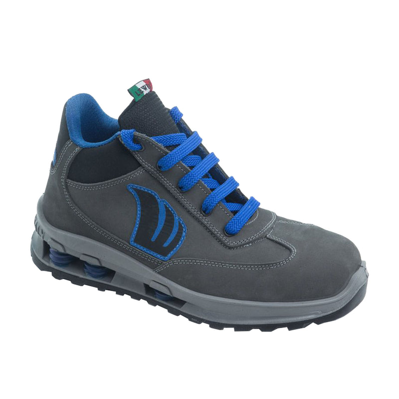 Carica immagine in Galleria Viewer, Scarpe Antinfortunistiche da Lavoro Alte Lewer Rock S3S ESD – Leggere Blu Uomo Donna