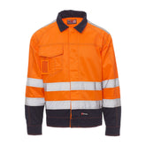 Giacca da lavoro TAGLIA-L Bicolore non Imbottita Invernale Alta Visibilità Payper Safe Hi-Vi Winter Arancione/Blu Navy Outlet
