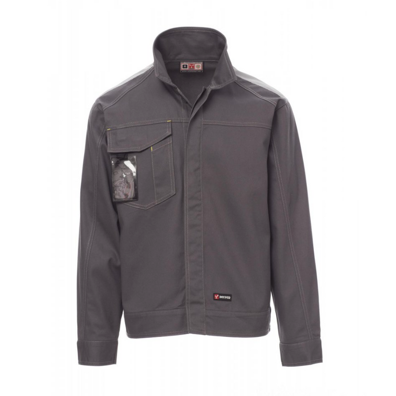 Carica immagine in Galleria Viewer, Giacca Invernale 100% Cotone Inserti Riflettenti Personalizzabile Payper Safe Winter