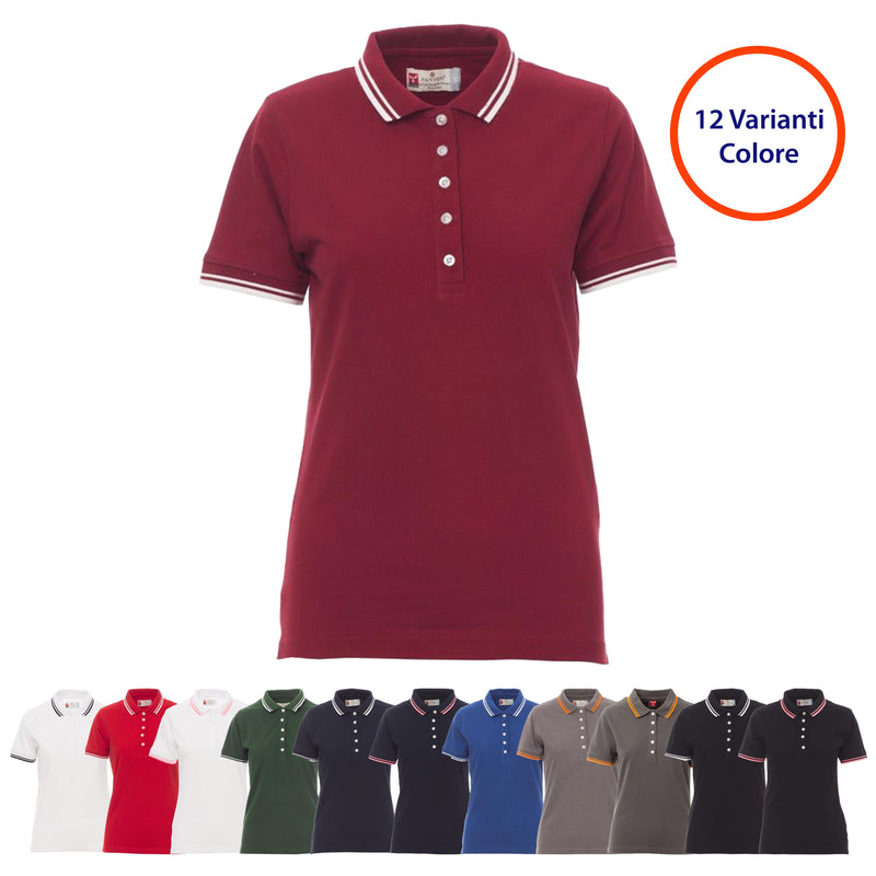 Carica immagine in Galleria Viewer, Polo Donna Bicolore Payper Skipper Lady