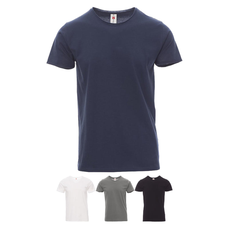 Carica immagine in Galleria Viewer, T-Shirt Manica Corta in Cotone Pettinato Payper Sound+