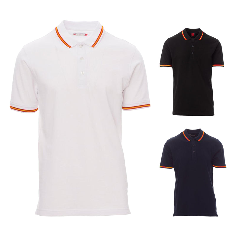 Carica immagine in Galleria Viewer, Polo Unisex Tricolore Payper Spain
