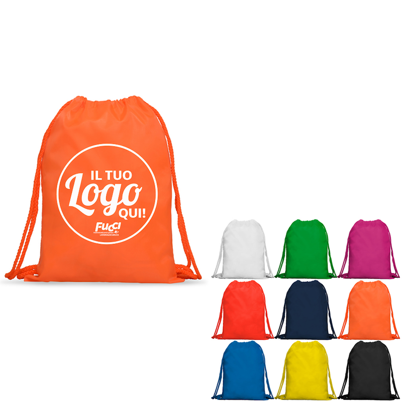 Carica immagine in Galleria Viewer, Vendita Multipla Sacca con Coulisse Stamina KAGU 7155 resistente all'acqua con stampa inclusa