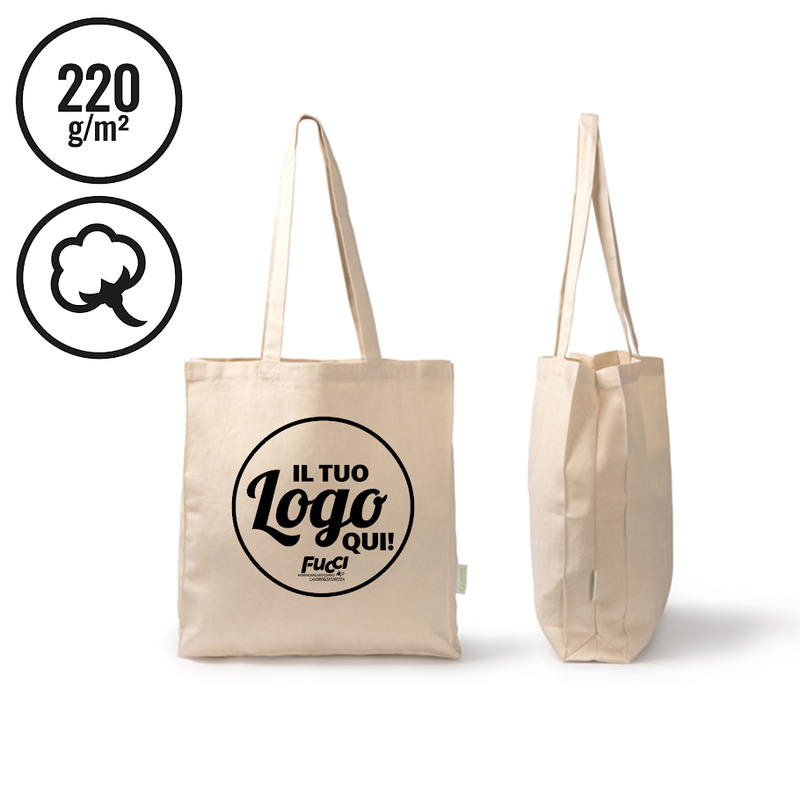 Carica immagine in Galleria Viewer, Vendita Multipla Shopper Stamina LOPIS 1651 in Cotone Biologico con Stampa Inclusa da 10 Pezzi
