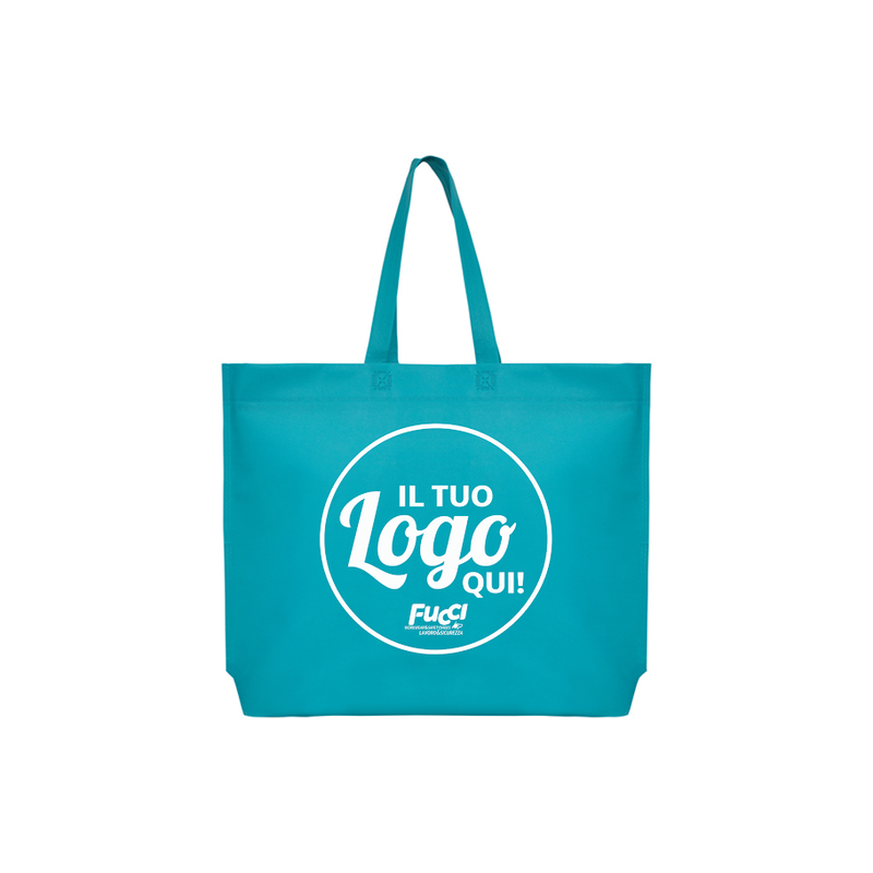 Carica immagine in Galleria Viewer, Vendita Multipla Shopper Stamina SEA 7504 in TNT con Stampa Inclusa da 50 Pezzi