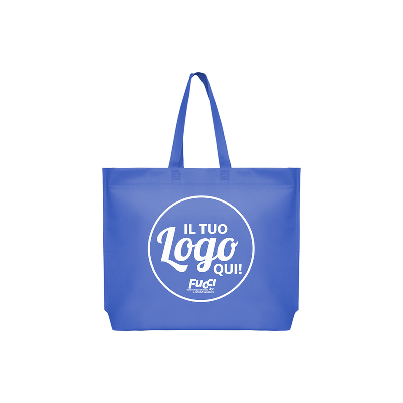 Carica immagine in Galleria Viewer, Vendita Multipla Shopper Stamina SEA 7504 in TNT con Stampa Inclusa da 50 Pezzi