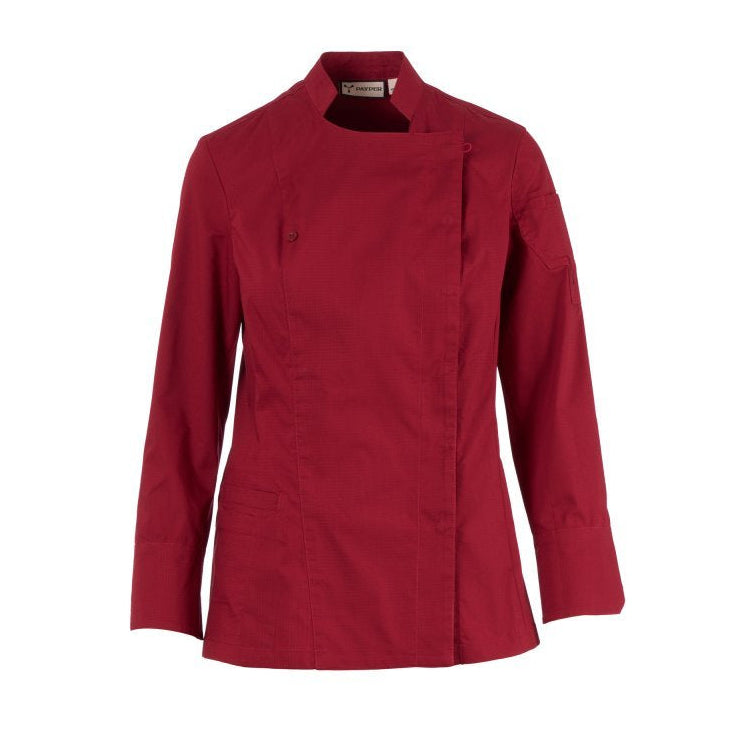 Carica immagine in Galleria Viewer, Giacca chef donna manica lunga doppio petto mesh traspirante Donna Personalizzabile Payper Starred Mesh Lady