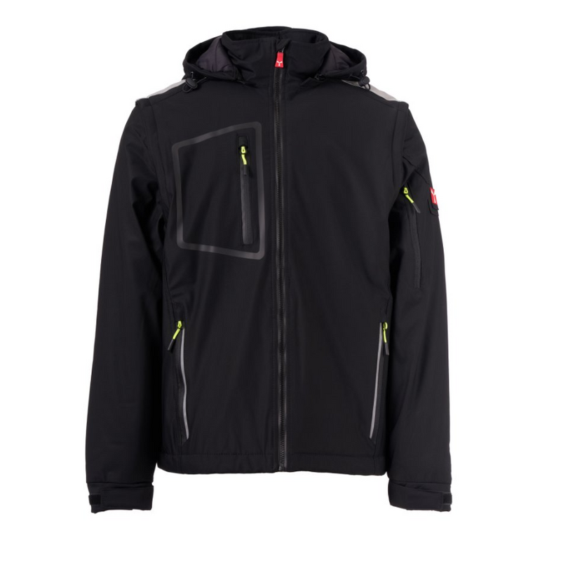 Carica immagine in Galleria Viewer, Giacca e Gilet Softshell 2in1 Imbottita 140g da Uomo Lavoro Payper Stream 2in1 Lite Pad Personalizzabile