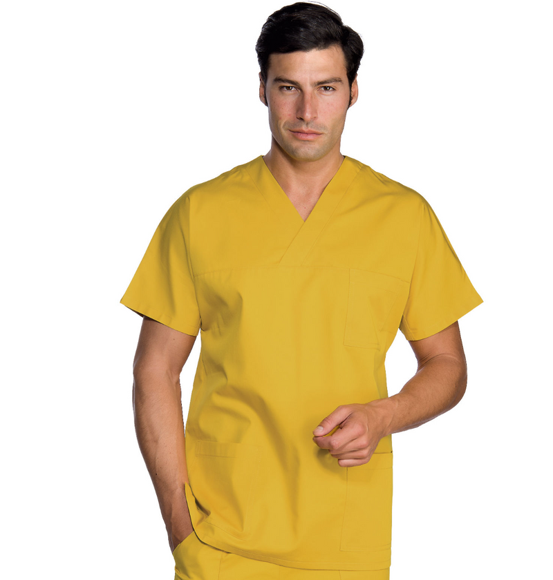 Carica immagine in Galleria Viewer, Casacca Unisex Collo a V Isacco Mezza Manica - Sanitaria