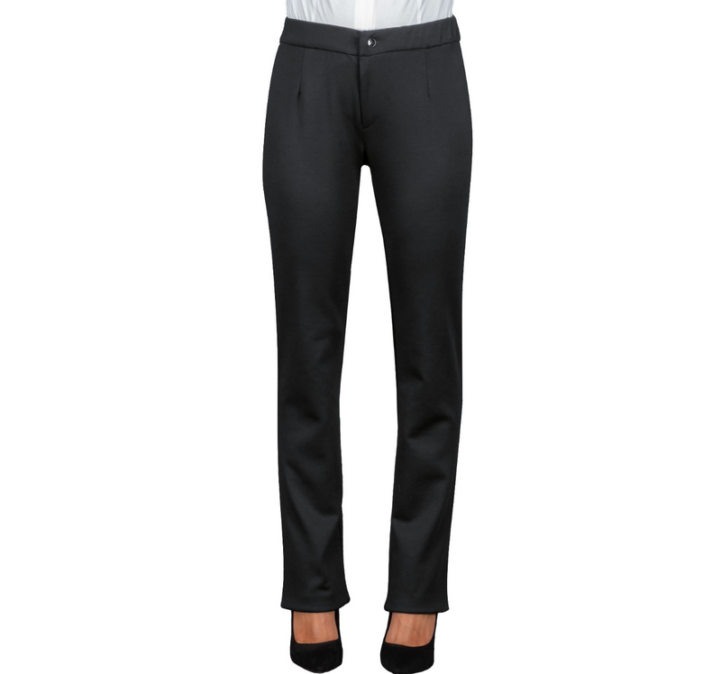 Carica immagine in Galleria Viewer, Pantalone Donna Trendy Isacco Elegante Senza Tasche - Sala e Ristorazione