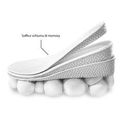 Solette Memory Foam Super Morbide Sport e Lavoro Antishock