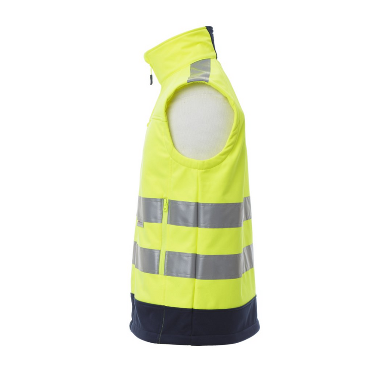 Carica immagine in Galleria Viewer, Gilet da lavoro TAGLIA-L Alta Visibilità Payper Traffic Giallo Fluo/Blu Navy Outlet