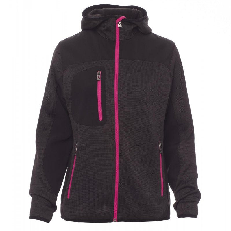 Carica immagine in Galleria Viewer, Giubbotto Soft-Shell Donna in Maglia con Cappuccio Payper Trip Lady