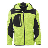 Giubbotto Softshell Uomo TAGLIA-L da Lavoro Payper Trip con Cappuccio Personalizzabile Giallo Fluo/Nero Outlet