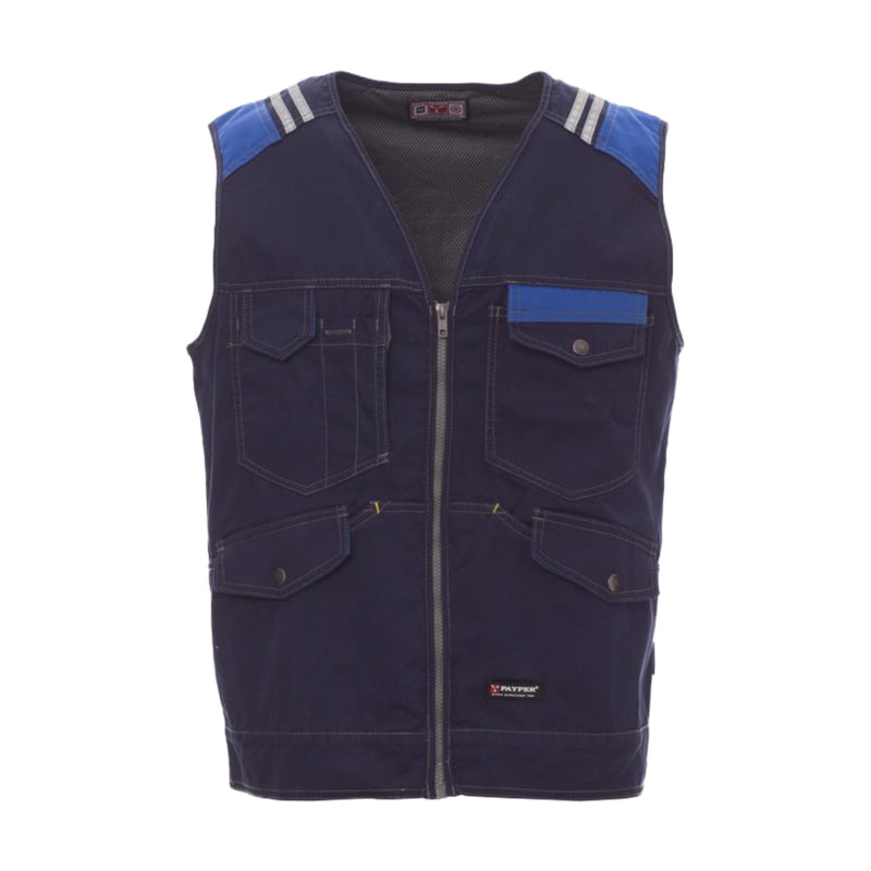 Carica immagine in Galleria Viewer, Gilet Bicolore Multitasche Twill Tasche Payper Tucson