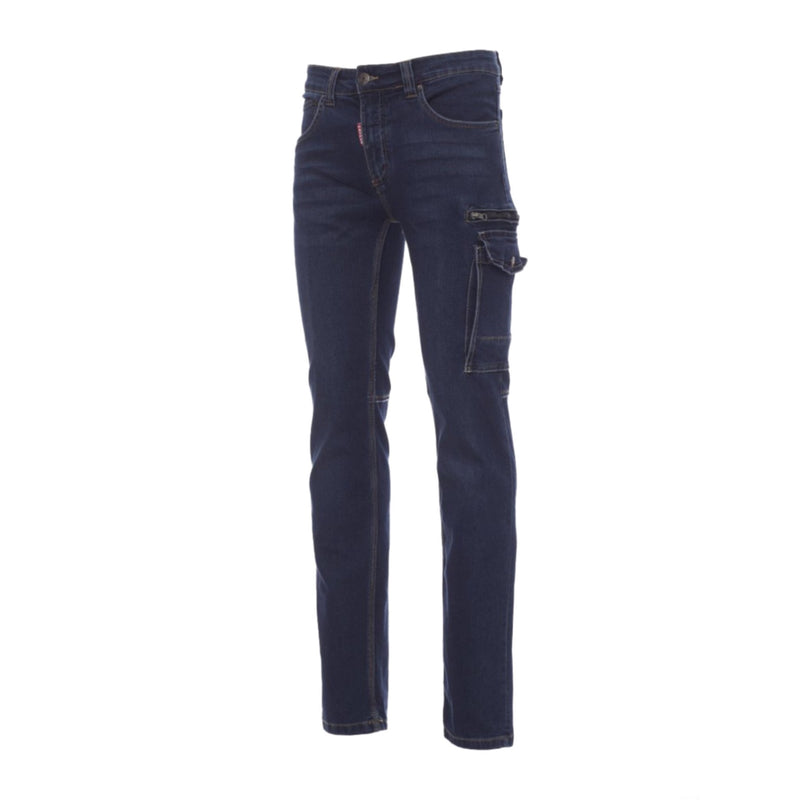 Carica immagine in Galleria Viewer, Pantaloni Jeans Multitasche da lavoro Denim Stretch Elasticizzati Uomo Payper West